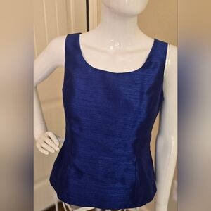 Kasper Royal Blue Petite Dress